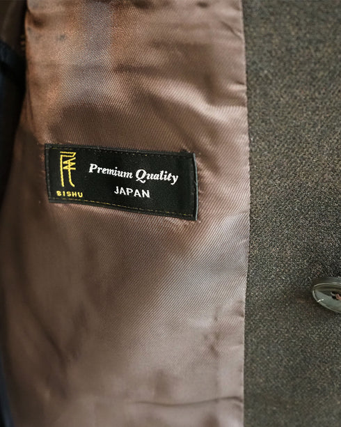C/O. 尾州ウールセットアップアイテム ダブルジャケット 秋冬用/Bishu wool set-up item double jacket A/W